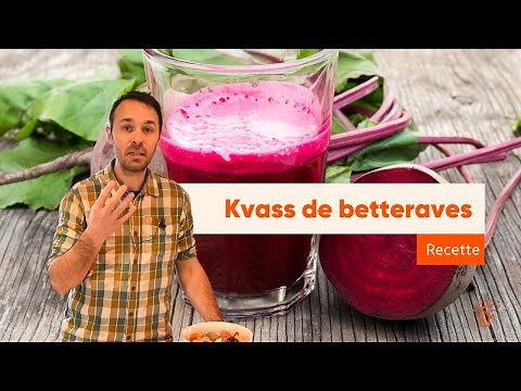 Recette de kvass de betteraves (jus lacto-fermenté)