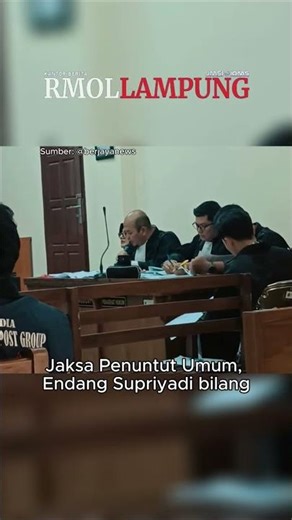 Former BRI Employee Sentenced to 11 Years in Prison for Rp 17 Billion in Corruption. #lampung #rm...