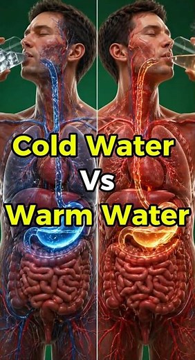 What Happens Inside Your Body When You Drink Cold Water VS. Warm Water