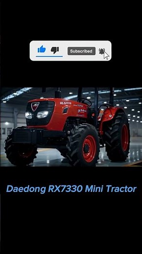 🚜 “Korea’s Most Advanced Tractor Yet! 2026 Daedong RX7330 Redefines Farming Power!”