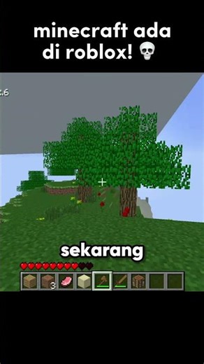 Turns out Minecraft is on Roblox!