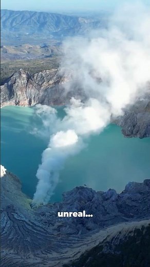 This Volcano Burns BLUE 🔥😳