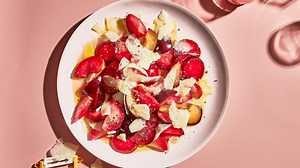 This Is Just to Say This Plum Salad Is So Savory, So Sweet, and So Good