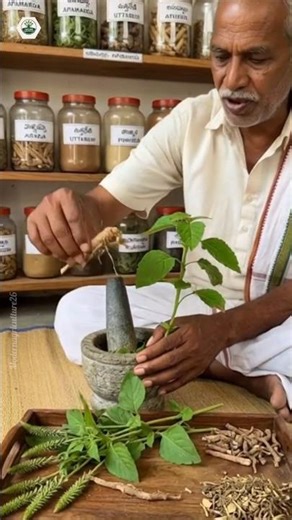 ఉత్తరేణి మొక్క శక్తి 😲 శ్వాస సమస్యలకు సహజ చిట్కా | Apamarga Plant Benefits #plants #facts