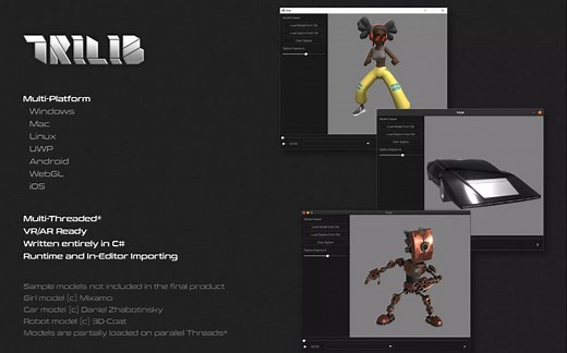 TriLib 2 - Model Loading Package v2.0.6