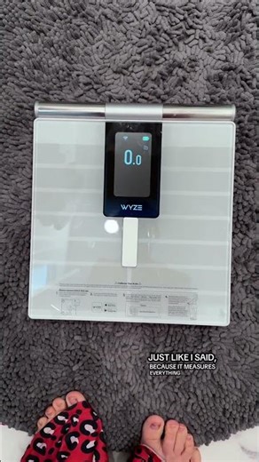 I didn’t realize how limited a regular scale was until I started using a body scale like this