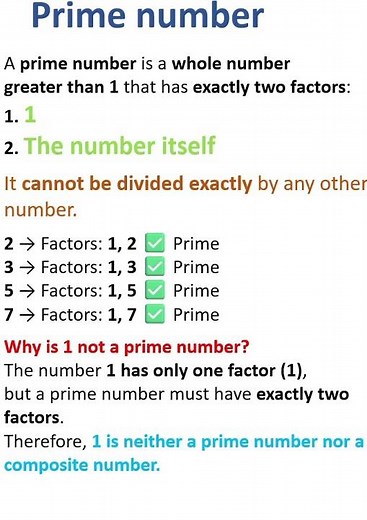 What is Prime Number