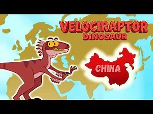 The Raptor From China | Velociraptor Dinosaur | Educational Videos For kids