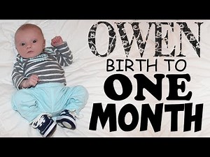 Happy One Month Birthday, Owen!