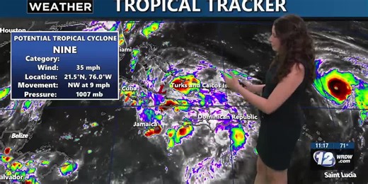 First alert: Tracking the tropics