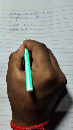 Solve Linear Equations Using Addition: A Simple Guide#educational #class 10th#maths