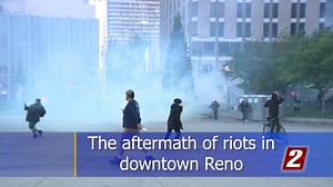 6.2K views · 39 reactions | The aftermath of riots in downtown Reno. Tonight on 2 News at 5:00pm. | KTVN 2 News | Facebook