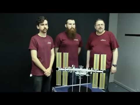 1:144 scale model of International Space Station - 2015 configuration