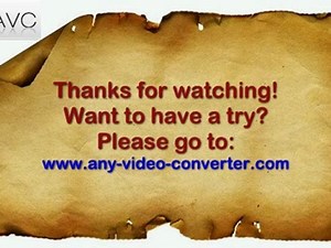 How to extract audio from video file with Any Video Converter Ultimate?