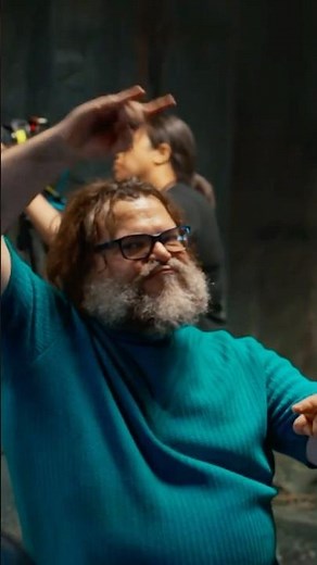 Fun on set with Jack Black & Jason Momoa in A Minecraft Movie #jackblack #jasonmomoa
