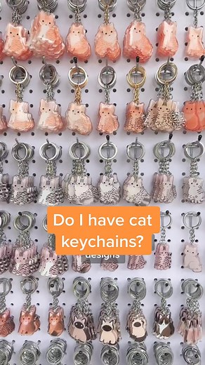 Unique Animal Keychains by AnimalArtist - Cats, Rabbits, Birds & More!