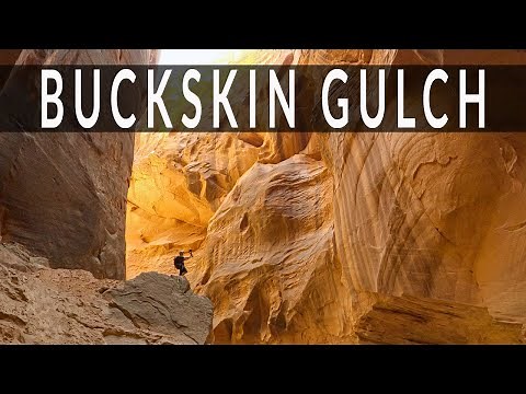 Hiking the Longest and deepest slot canyon in the world - Buckskin Gulch