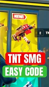 HOW TO GET 🧨 TNT SMG SECRET CODE in FORTNITE 1V1 with every gun