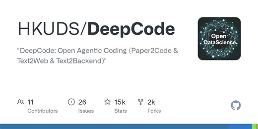 DeepCode Automates Code Generation from Research Papers | Chris Skaling posted on the topic | LinkedIn