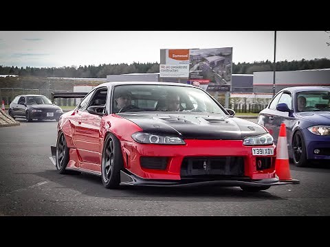 JDM Cars Accelerating - Leaving JapFest Silverstone 2022 [Part 1 of 2]