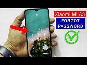 Xiaomi Mi A3 Hard Reset, Forgot Password, PIN Unlock💥With Keys