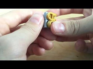 How to build a mini lego transformer DOTM Sideswipe