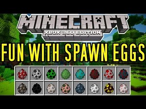 Minecraft 360 | TU9! | All Spawn Eggs Basics / Tutorial