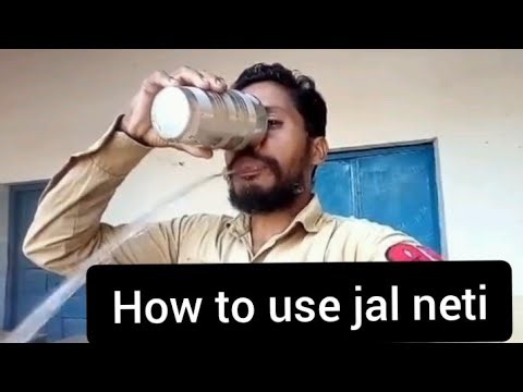 How to Use Jal neti pot || jal neti pot|| jal neti kaise kare|| Kundna styles|| Kundan No.1