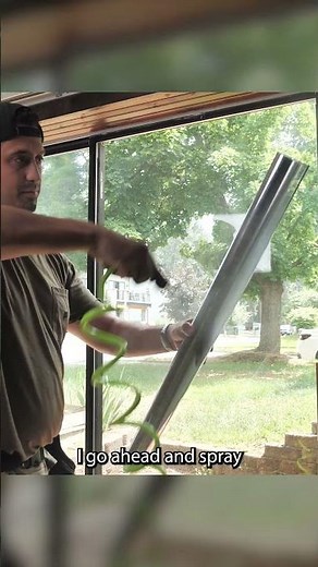 Step-by-Step guide on how to Reverse roll window film #diy #windowtint