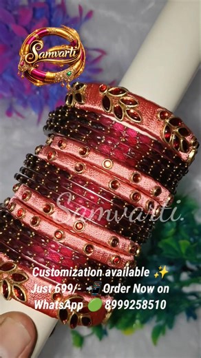 Most Beautiful Silk Thread Bangles Set Ever! 💖 Full Reveal.