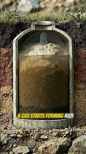 How Biogas Is Made ♻️🔥 (Kitchen Waste to Cooking Gas)