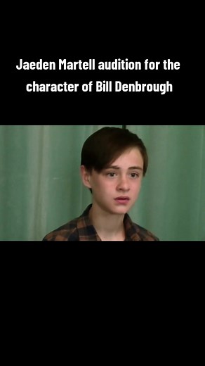 Behind the scenes of IT Chapter One of Jaeden Martell audition for the role of Bill Denbrough #itmovie #itchapter1 #it2017 #jaedenmartell #billdenbrough #losersclub #andymuschietti 🎈🎈