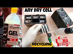 Dry cell battery repair