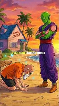 The story of master Roshi and picolo. Part 1🔥