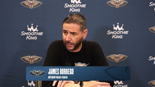 James Borrego | Pelicans-Timberwolves Postgame Interview 4/12/26