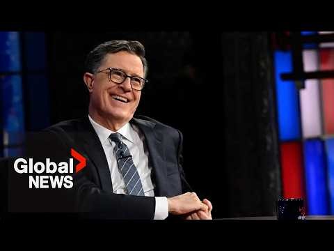 Stephen Colbert signs off The Late Show for a final time