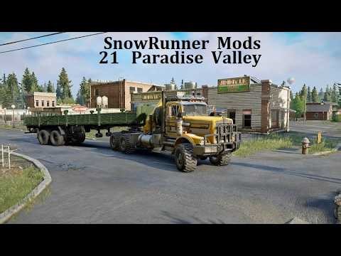 SnowRunner Mods-New Map Paradise Valley-Contracts and assignments Part 21