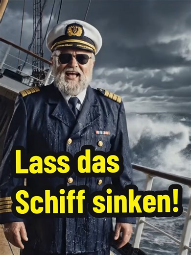 Lass das Schiff sinken! #ai #chill #pause #fürdich #memes