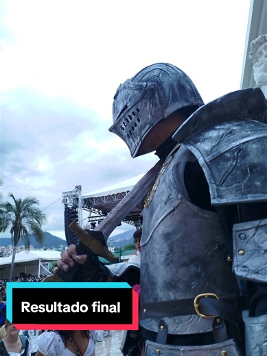Disfraz de Caballero Medieval: Resultado Final