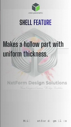 “What is shell feature?"-Creo