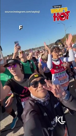 Saykoji Ikut New York Marathon, Sukses Lari 42 Km