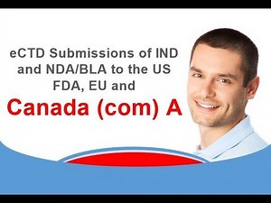 eCTD Submissions of IND and NDA BLA to the US FDA