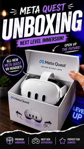 I Bought the Meta Quest VR Headset! 🥽 Unboxing & First Impressions!