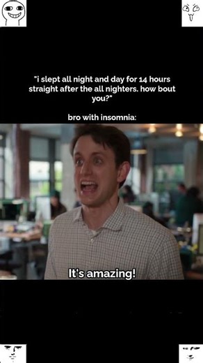 *chuckles* I'm sleep deprived 😪 #shorts