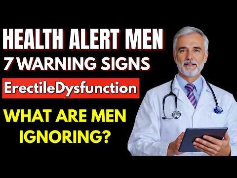 7 Early Warning Signs of Erectile Dysfunction Most Men Ignore (Doctor Explains)