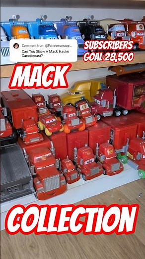 Disney Cars Mack Collection #Cars #Disneycars #Disney #lightningmcqueen #Pixar #Mattel #Carsmack