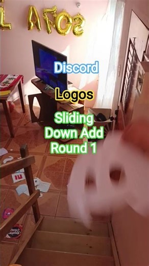 Discord Logos Sliding Down Add Round 1