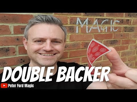 How To Use A Double Back Playing Card