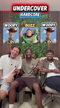 UNDERCOVER ANIMATION! WOODY VS BUZZ from Toy Story! #anime #toystory #toystory5 #animation