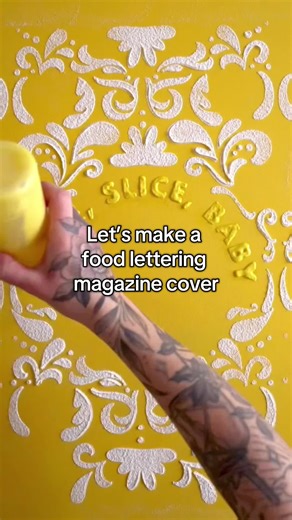 Create Stunning Food Lettering for Magazine Covers